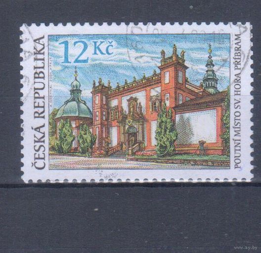 [1833] Чехия 2004. Культура.Архитектура. Гашеная марка.