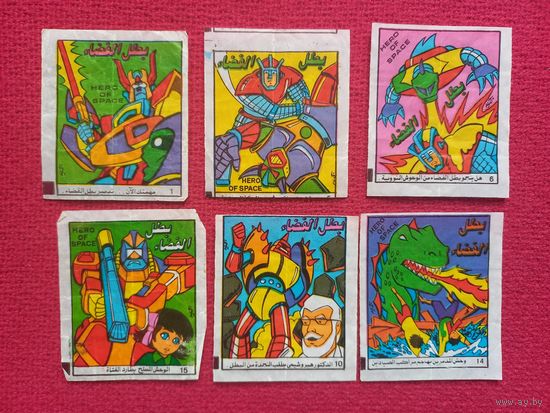 Вкладыши мультяшки