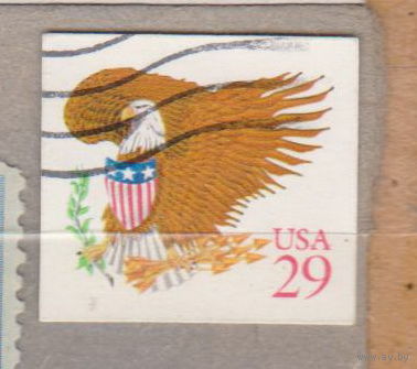 Птицы Фауна США  лот 1075  герб