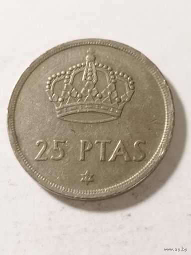 Испания 25 песет 1975(79)