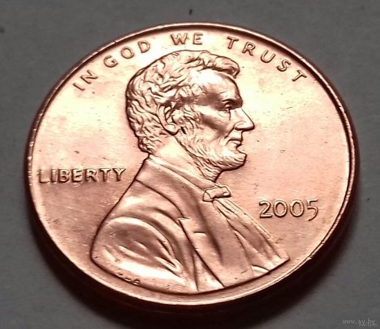 1 цент США 2005 г., AU