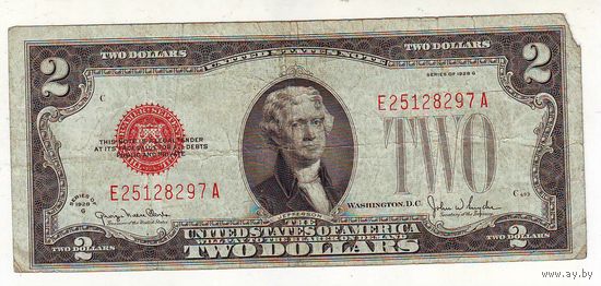 США, 2 доллара 1928 год -1