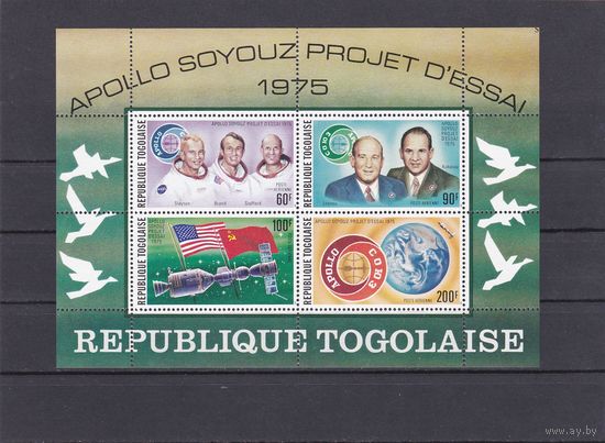 Того 1975 Космос Союз-Аполлон Блок **