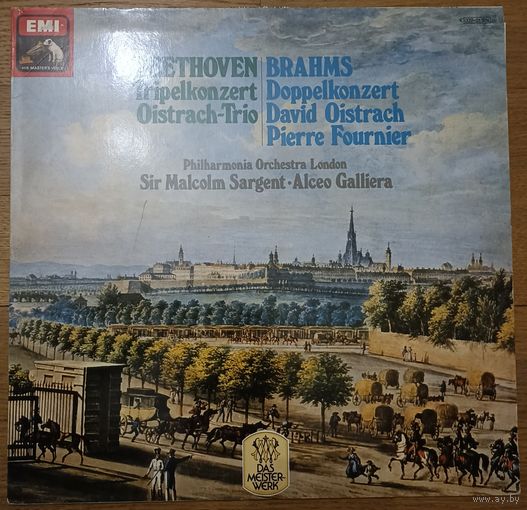 Oistrach-Trio. Beethoven - Tripelkonzert / Brahms - Doppelkonzert.
