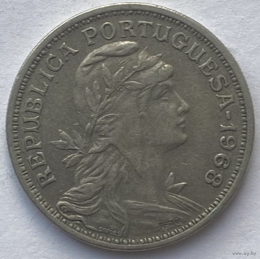 Португалия 50 сентаво 1968 г.
