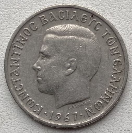 Греция 1 драхма 1967 г.