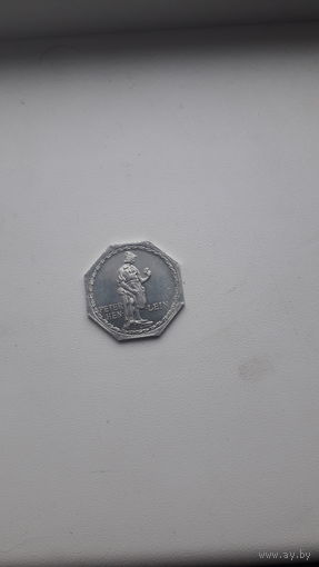 НЮРНБЕРГ 20 пфенниг 1920 год/ Петер Хенляйн/