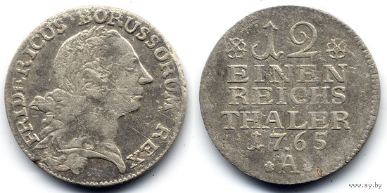 1/12 талера 1765 A, Германия, Пруссия, Фридрих II