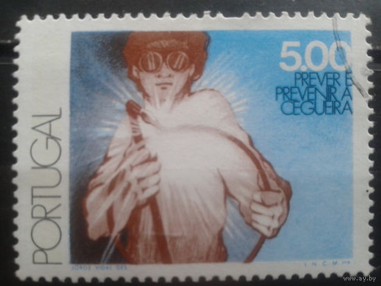 Португалия, 1976. Всемирный день здоровья, борьба со слепотой