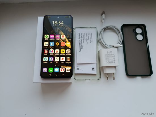 Huawei nova 10 SE BNE-LX1 с NFC 8GB/128GB (сияющий черный)