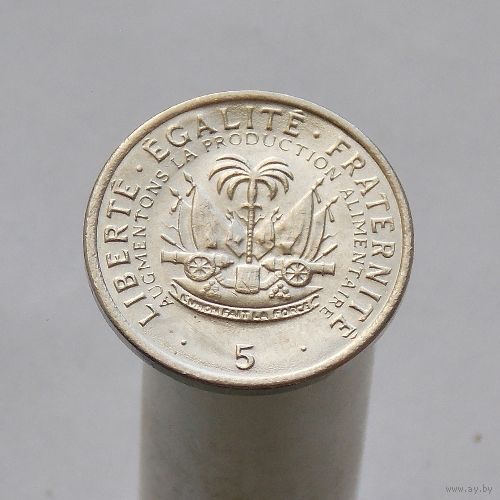 Гаити 5 сантимов 1975