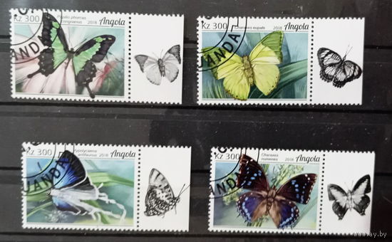 АНГОЛА 2018 ФАУНА ЖИВОТНЫЕ СЕРИЯ СТО
