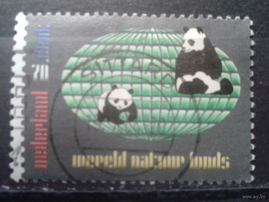 Нидерланды 1984 Панда, эмблема фонда WWF