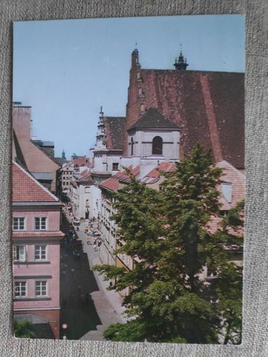 Варшава, улица Свентояньска в Старом Городе.