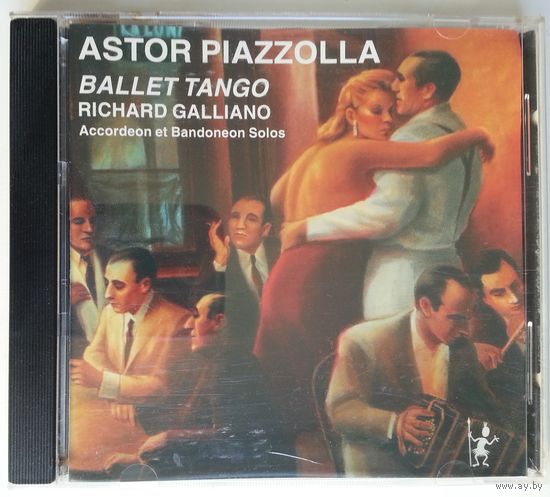 CD Richard Galliano – Astor Piazzolla - Ballet Tango - Accordeon Et Bandoneon Solos (1992) Jazz, Latin, Folk, World, & Country, Tango