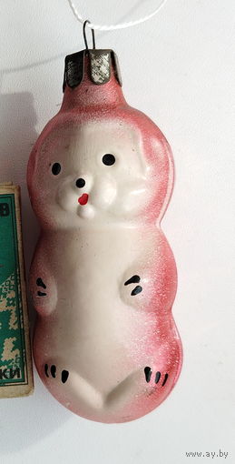 Ёлочная игрушка. Мишка. П-57.