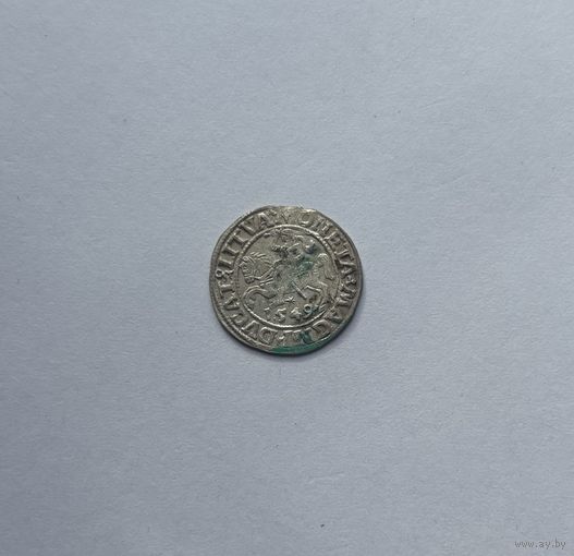 ВКЛ. Жигимонт Август. Вильно. Полугрош 1549 г. Хорошее состояние!