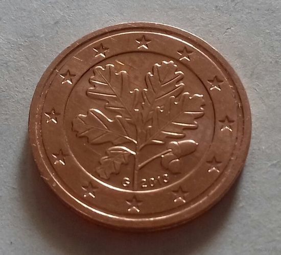 2 евроцента, Германия 2013 G,  AU