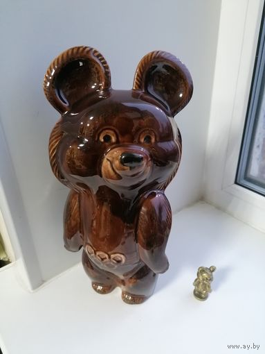 Огромный Олимпийский мишка Зик Конаково