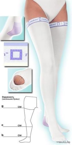 СНИЖЕНА ЦЕНА! Компрессионные чулки MEDIVEN THROMBEXIN 18 (18 мм рт.ст.- I класс компрессии)