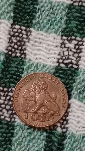 Бельгия 1 сантим 1894 belgen