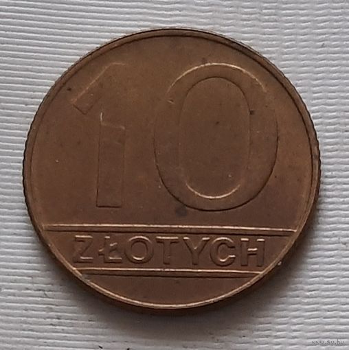 10 злотых 1989 г. Польша