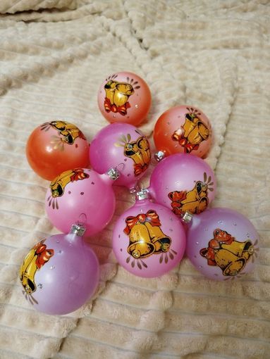 Елочные игрушки СССР цена за все.