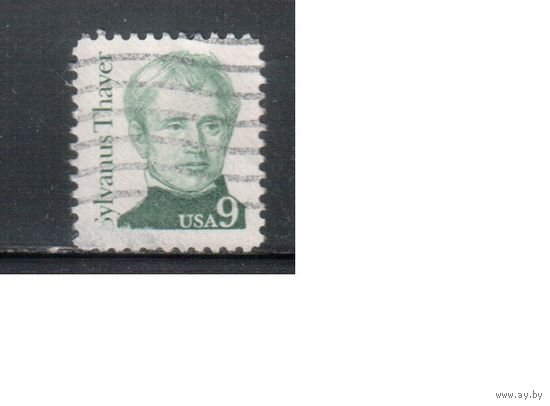 США-1985, (Мих.1754) , гаш., Стандарт, Личности, (одиночка),