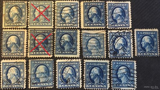 ЦІКАВІЦЬ АБМЕН! 1909 WASHINGTON 5 цэнтаў