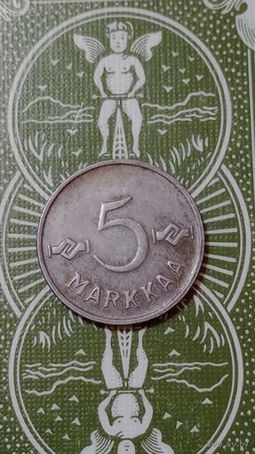 Финляндия 5 марок 1952