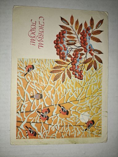 С Новым годом!Базаров,1988г.