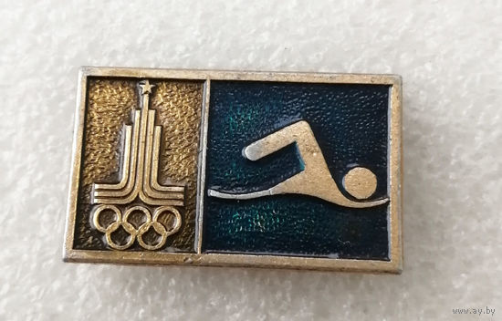 Плавание. Олимпийские виды спорта. Москва 1980 год #0790-SP15