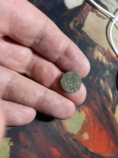 Солид 1653 г. Речь Посполита слеповрон Ян Казимир R