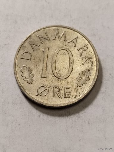 Дания 10 оре 1980
