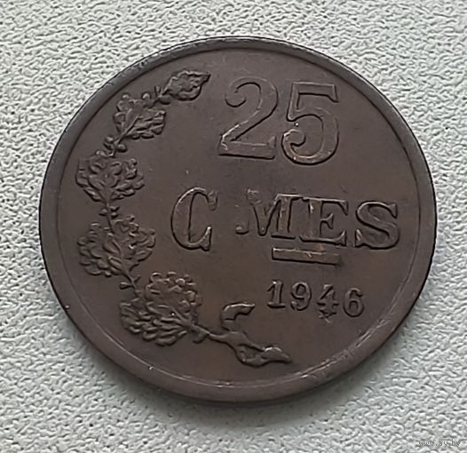 Люксембург 25 сантимов, 1946 1-11-63