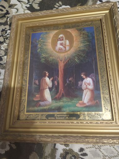 Икона Явление Богородицы в Жировичах 42/32