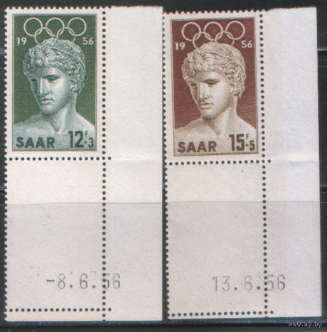 СААР. м.371/72. 1956. Олимпийские игры. Чист.
