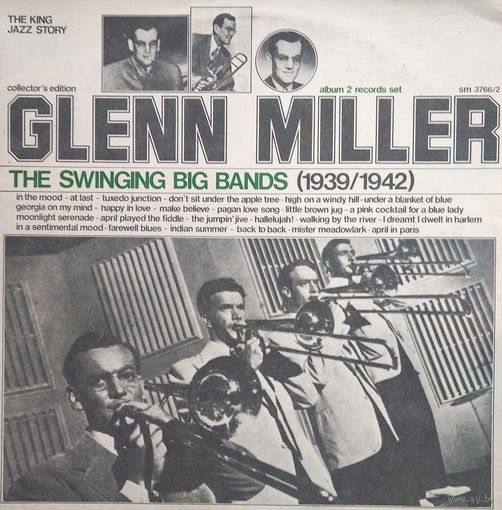 Glenn Miller /The Swinging Big Bands 1939-1942/ 1975, Joker, 2LP, VG, Italy