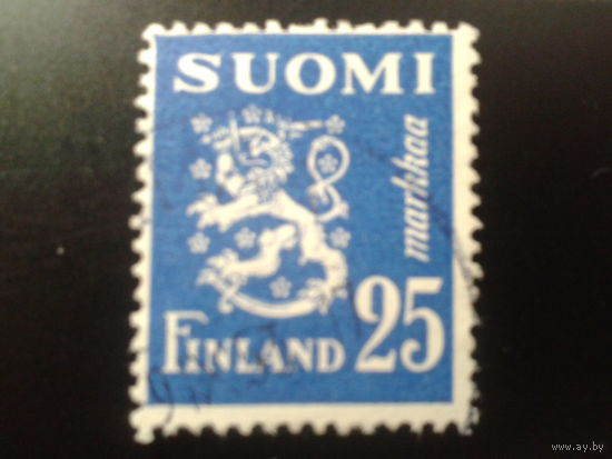 Финляндия 1952 стандарт герб