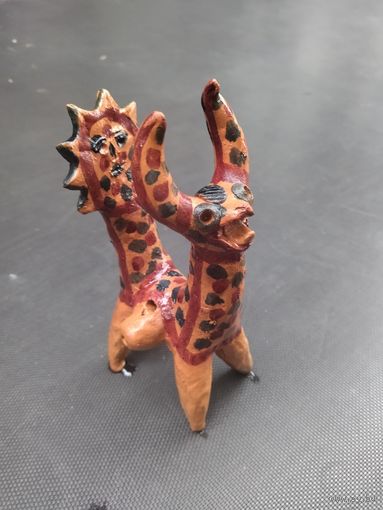 Майолика Узбекская ССР. Город Вабкент. Дракон