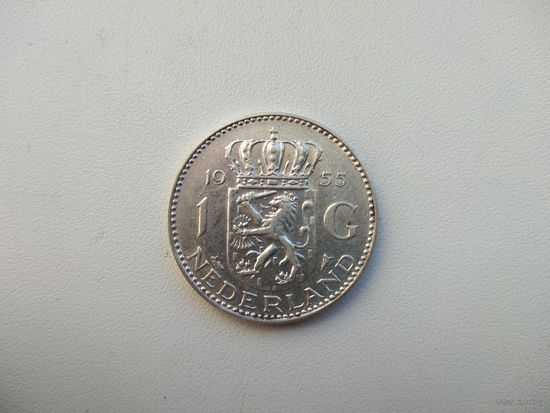 Нидерланды 1 гульден 1955