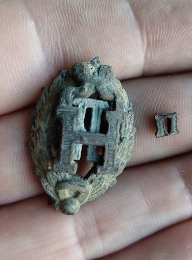 Кокарда , знак на погон лесное ведомство