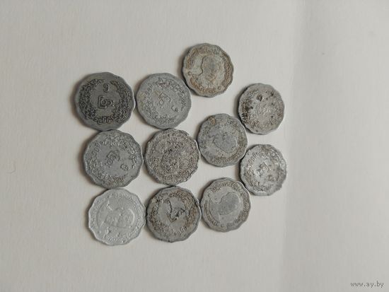 Монеты Мньяма(Бирма)