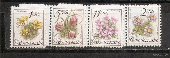 ФФ1 Чехословакия 1991 Цветы