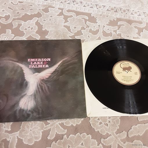EMERSON LAKE AND PALMER - 1970 - EMERSON LAKE AND PALMER (UK) LP
