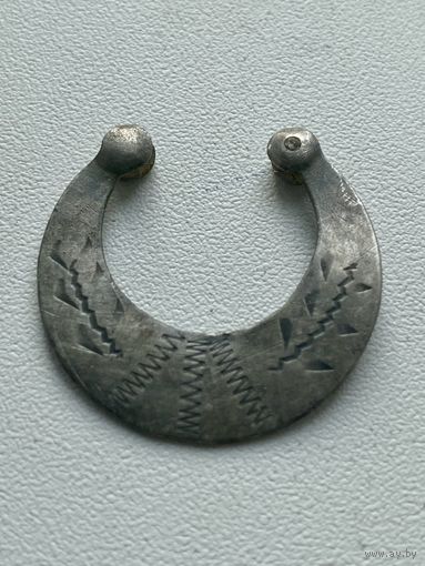 Серьга старинная 84 проба