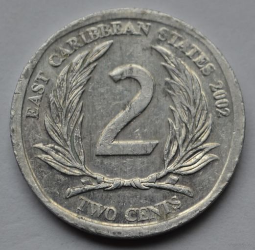 Восточные Карибы, 2 цента 2002 г.