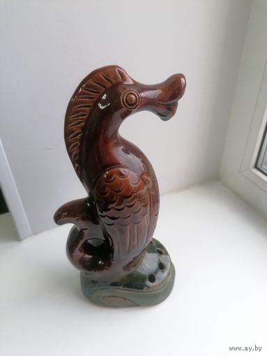 Статуэтка морской Конек Скопинская керамика