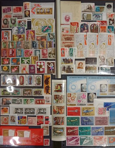 Марки СССР, полный чистый годовой набор за 1969 год, разновидности, высокий каталог. Смотрите фото