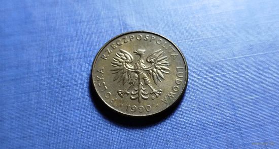 10 злотых 1990. Польша.